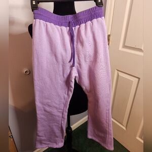 Copperkey Kids Size 12 Purple Butterfly Sweatpants